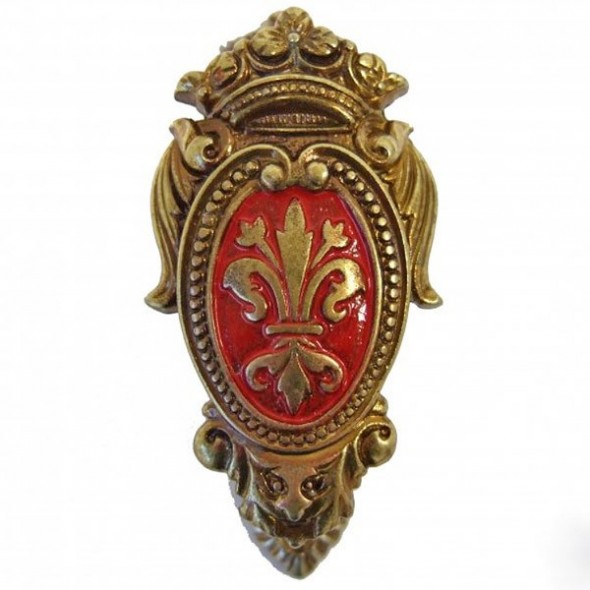 Denix Fleur-de-lys Shield Hanger