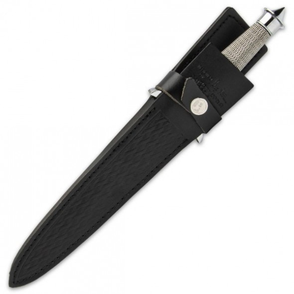 Hibben Silver Shadow Knife Damascus
