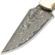 Hibben Damascus Sidewinder Knife