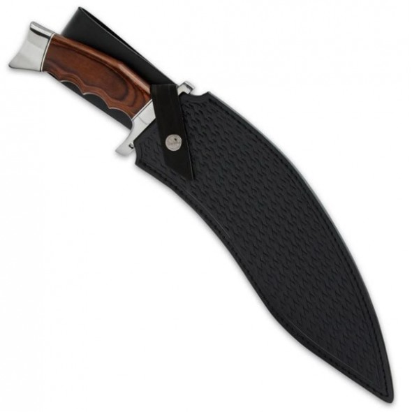 Hibben Kukri Fighter Knife And Sheath