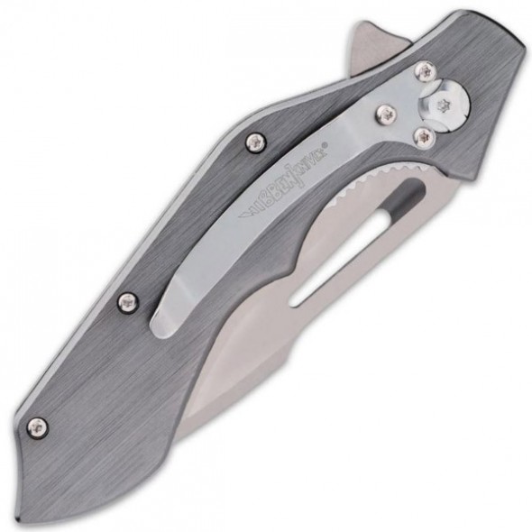 Hibben Hurricane Wooden Pocket Knife