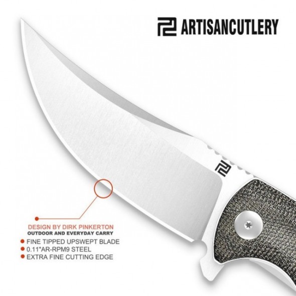 Artisan Cutlery Arroyo Folder Micarta