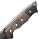 Timber Wolf Ram Horn Knife With Sheath