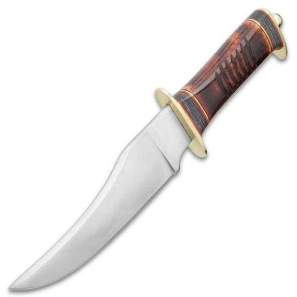 Timber Wolf Aboriginal Hunter Knife With Sheath