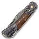 Timber Wolf File Worked Damascus Pocket Knife