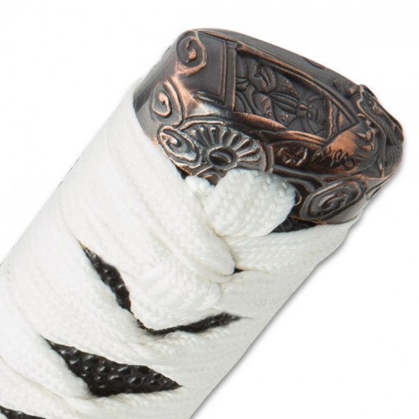 Shinwa White Knight Black Damascus Katana