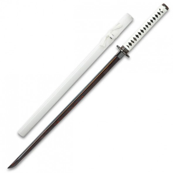 Shinwa White Knight Black Damascus Katana