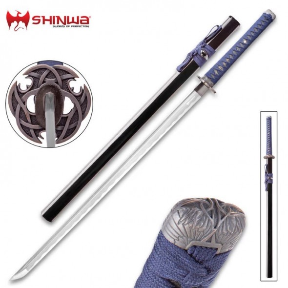 Shinwa Blue Knight Handmade Katana