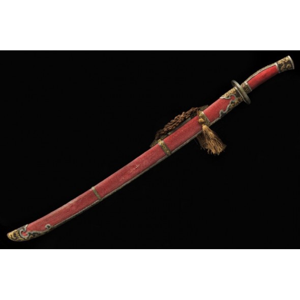 Qian Long Imperial Dao (Red) 乾隆御刀