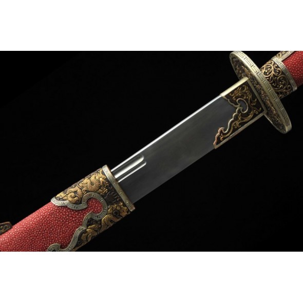 Qian Long Imperial Dao (Red) 乾隆御刀