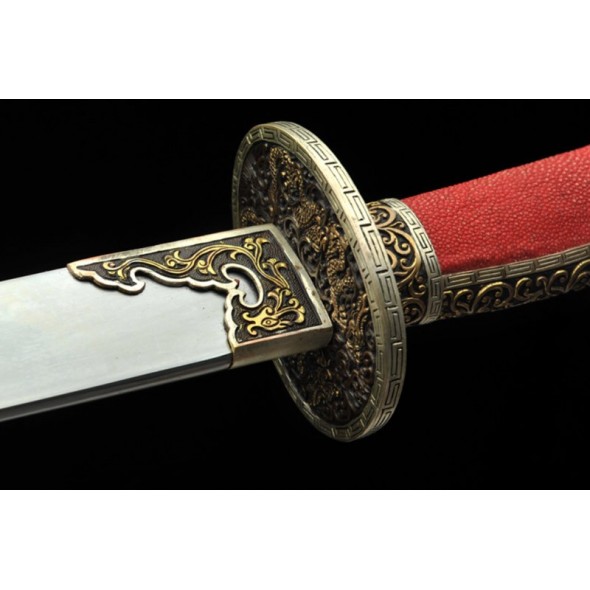 Qian Long Imperial Dao (Red) 乾隆御刀