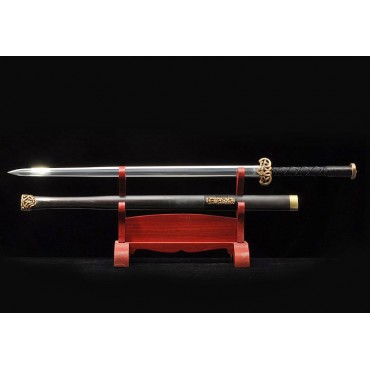 Double Dragons Han Sword 镂空双龙汉剑