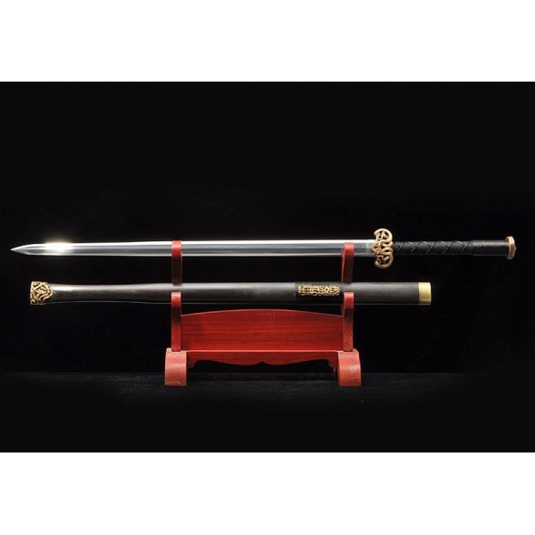 Double Dragons Han Sword 镂空双龙汉剑