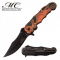 MASTERS COLLECTION MC-A050YL Spring Assisted Knife