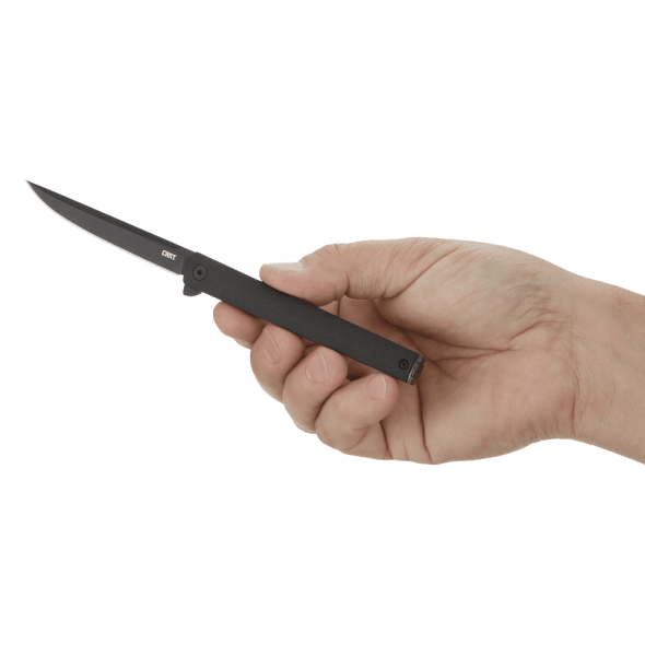 [PRE-ORDER] CRKT CEO Linerlock Black (Black Blade)