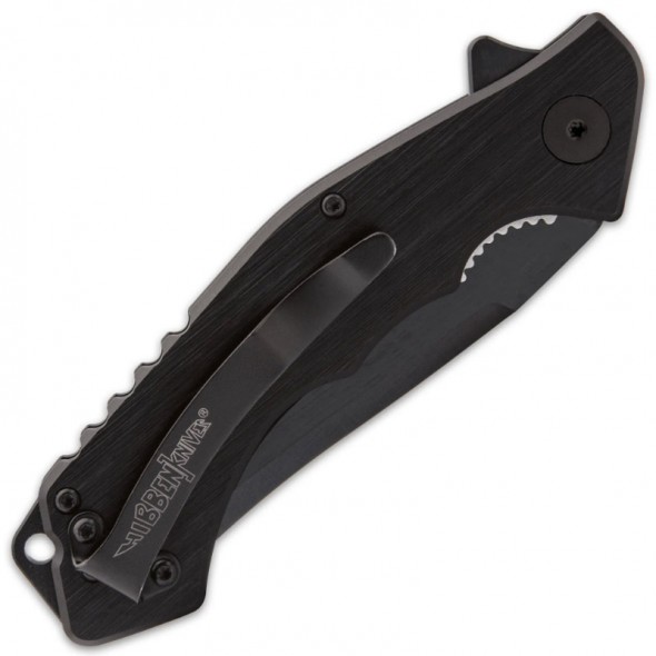 Hibben Black Whirlwind Pocket Knife