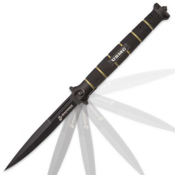 USMC Blackout Combat Stiletto Large