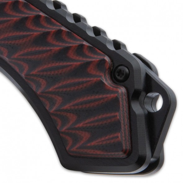 Hibben Red Whirlwind Pocket Knife