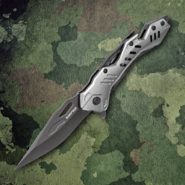 Rampage Grey Atomica Pocket Knife A/O