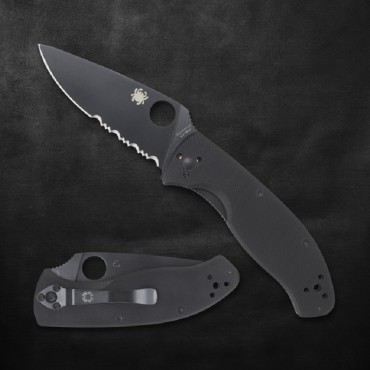Spyderco Tenacious G10 Black SpyderEdge