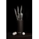 Samura GOLF Set of 3 Knives + Brush Holder