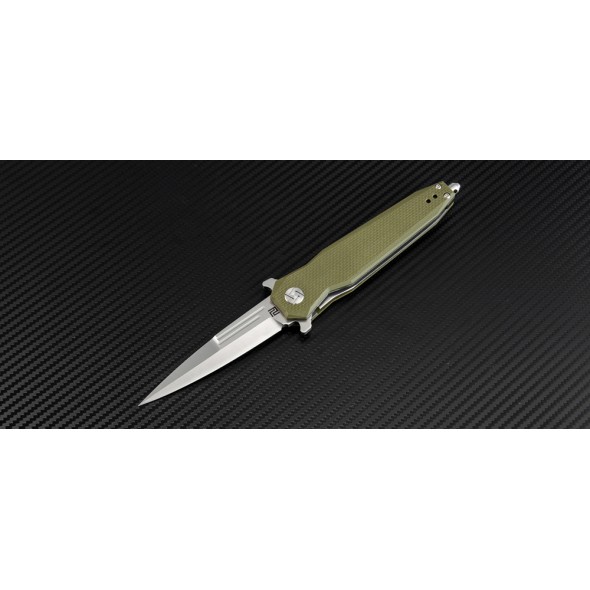 Artisan Hornet Liner Lock D2 Green
