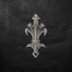 Denix Lis Flower Hanger (Silver)