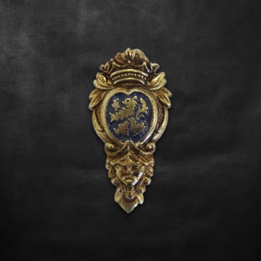Denix Lion Shield Hanger (Blue)