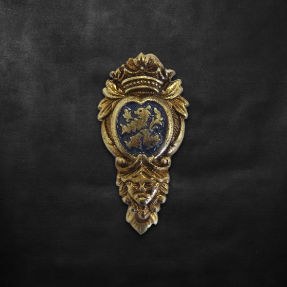 Denix Lion Shield Hanger (Blue)