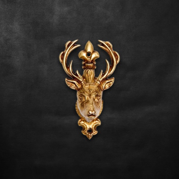 Denix Pistol Deer Hanger (Brass)