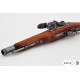 18th Century Flintlock Pistol Silver Barrel