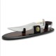 Gil Hibben 65th Anniversary Knife And Display Stand