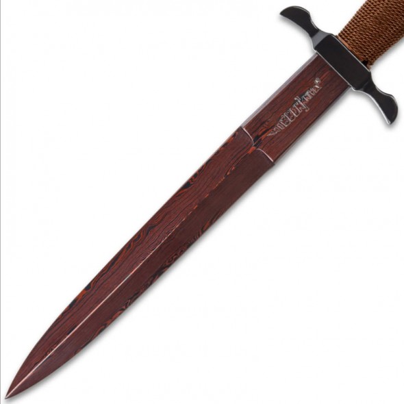 Hibben HellFyre Shadow Knife With Sheath