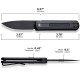 Civivi Foldis Slip Joint Black G10