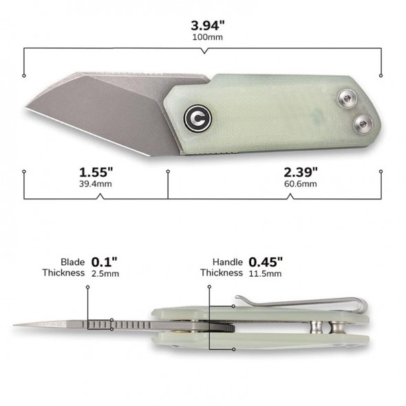 Civivi Ki-V Jade Folder