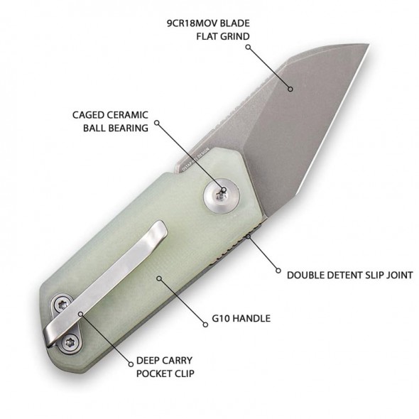 Civivi Ki-V Jade Folder