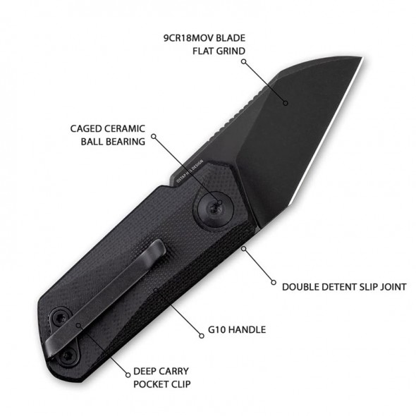 Civivi Ki-V Black Folder