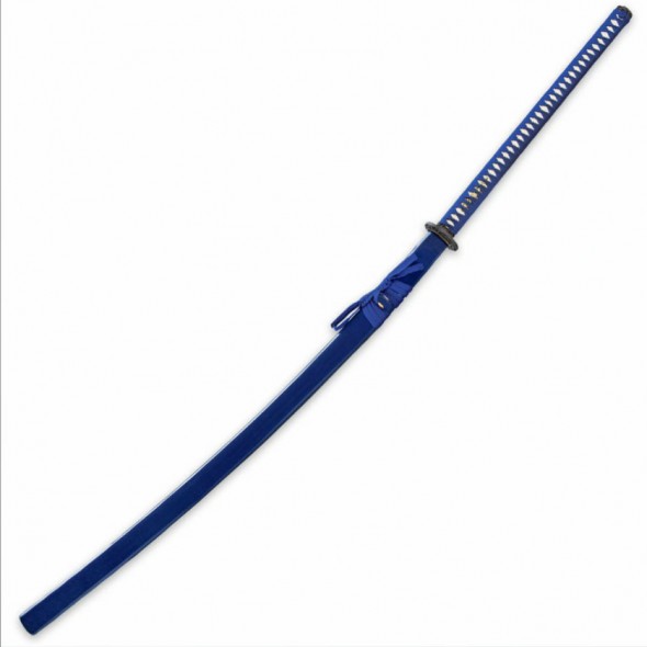 Shinwa Blue Folded Damascus Odachi