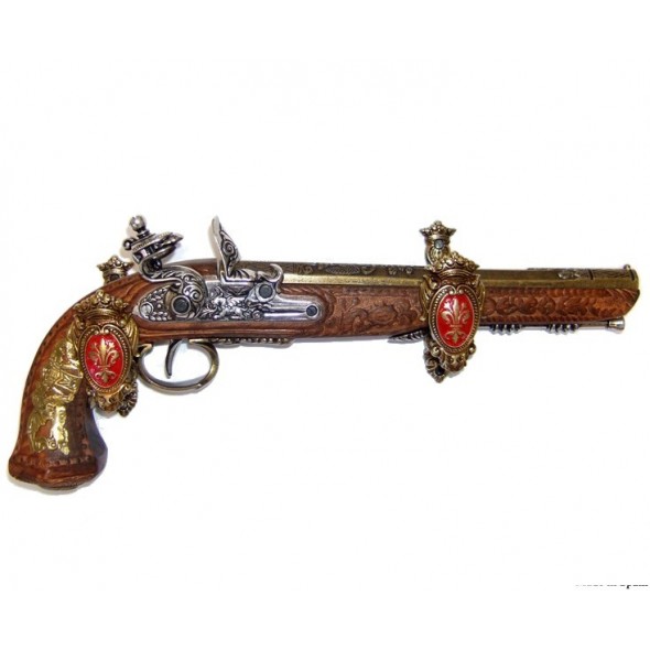 Fleur de lys shield support wal