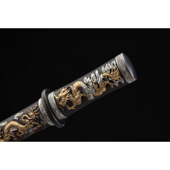Dragon-Phoenix Short Sword 三色龙凤短剑