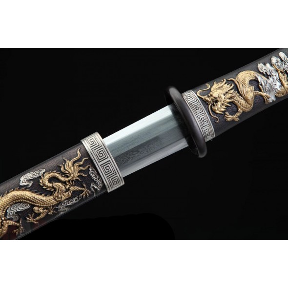 Dragon-Phoenix Short Sword 三色龙凤短剑