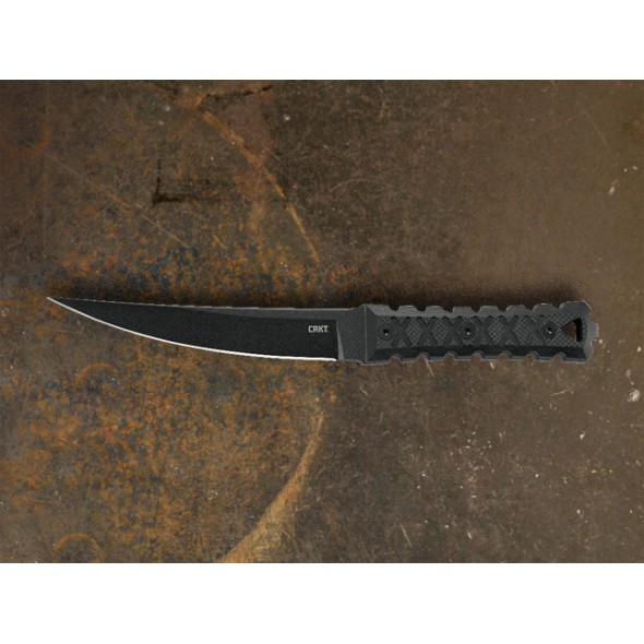 CRKT HZ6 Fixed Blade Black