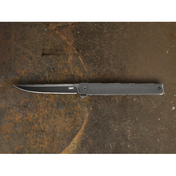 [PRE-ORDER] CRKT CEO Linerlock Black (Black Blade)