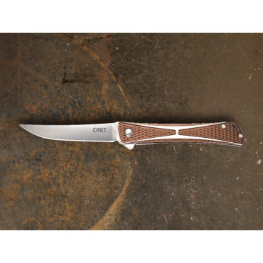 CRKT Crossbones Linerlock Bronze