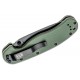 Ontario RAT I Folder Green Handle Black Blade