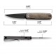 Civivi Lumi Linerlock Burlap
