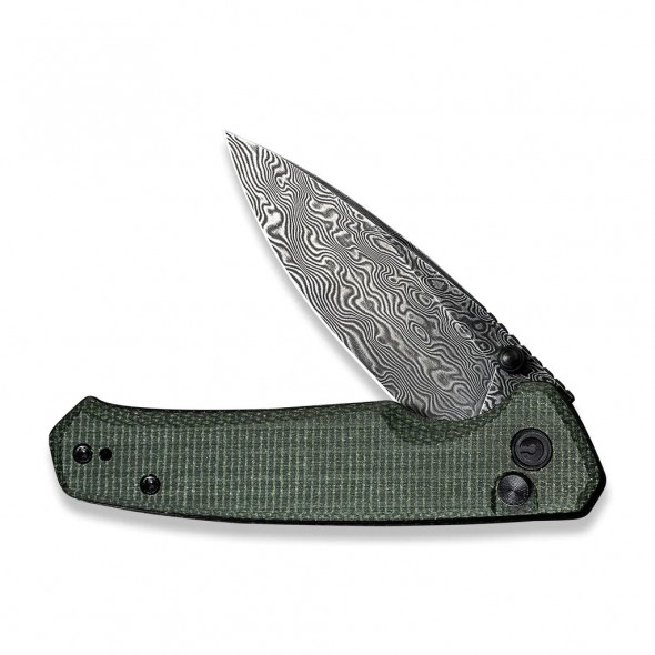 Civivi Altus Damascus Green