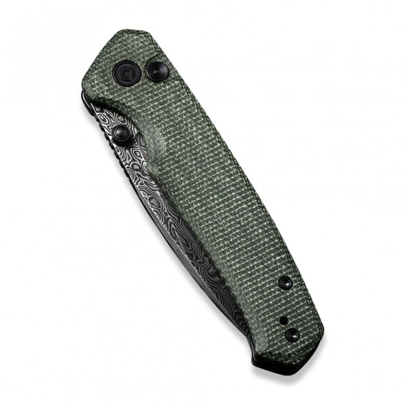 Civivi Altus Damascus Green