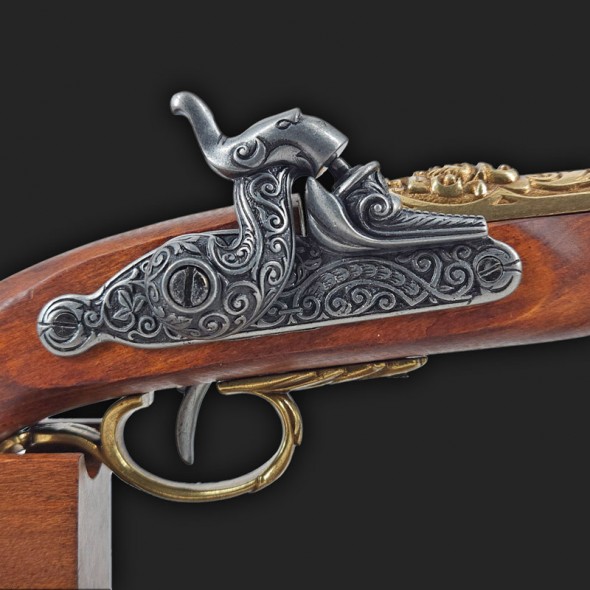 Italian Flintlock Pistol, 18th Century