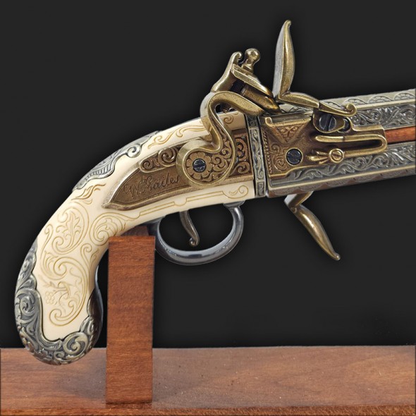 Double Barrel Turnover Pistol 1864